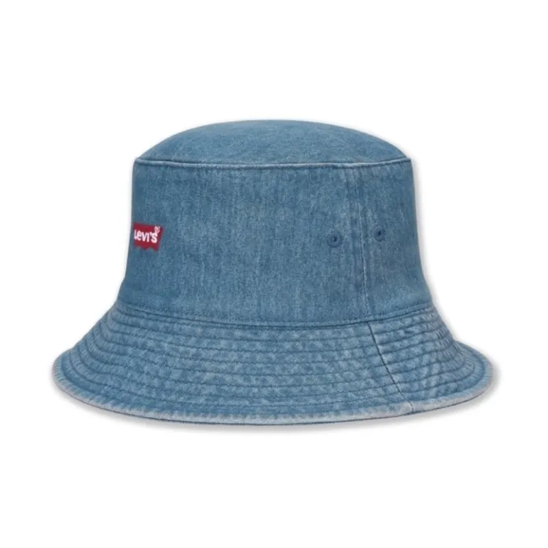 Levi's Polyester Cotton Spandex Bucket Hats Men's Blue-1