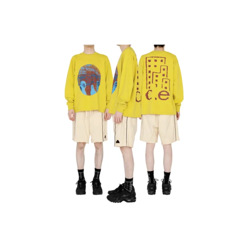 Cav Empt T Shirts Men Yellow-2