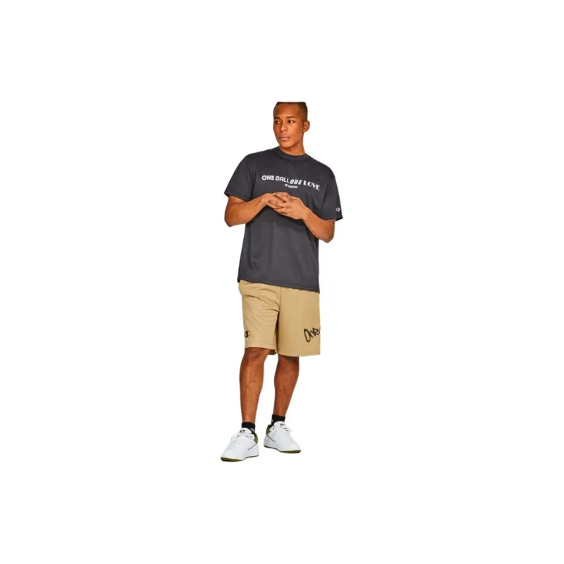 Champion SS24 Casual Shorts Unisex Beige Gold-3