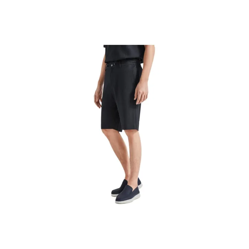 DIKENI Casual Shorts Men's Dark Royal Blue-3