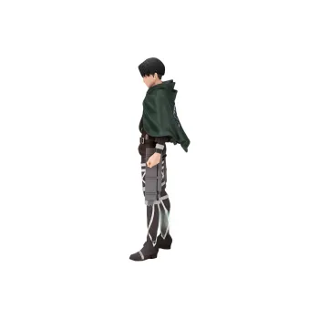 BANPRESTO Glass Factory, Attack On Titan, Final Season, Eren Yeager And Levi, Part B, Levi Bonus Gifts 16cm