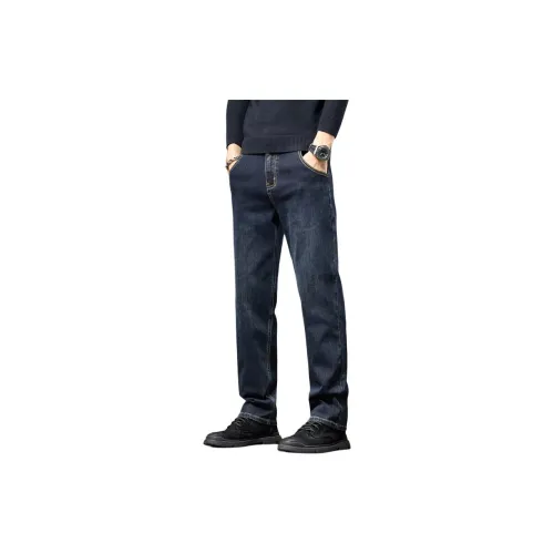 Tonlion Jeans Unisex Nostalgic Blue Black