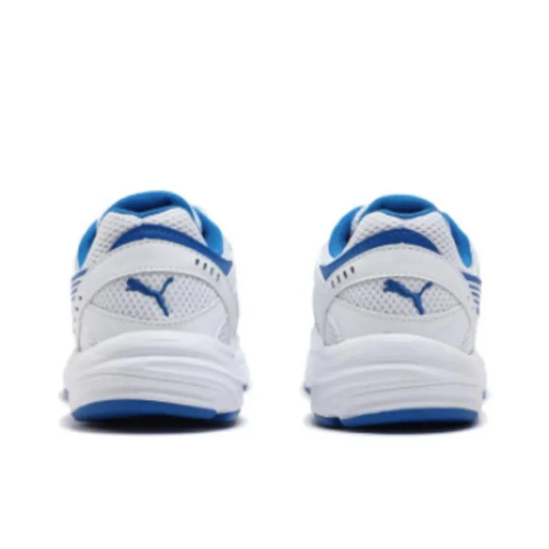 PUMA Axis Anti Slip Wear Resistant Low Top Casual Shoes Unisex White Blue-8