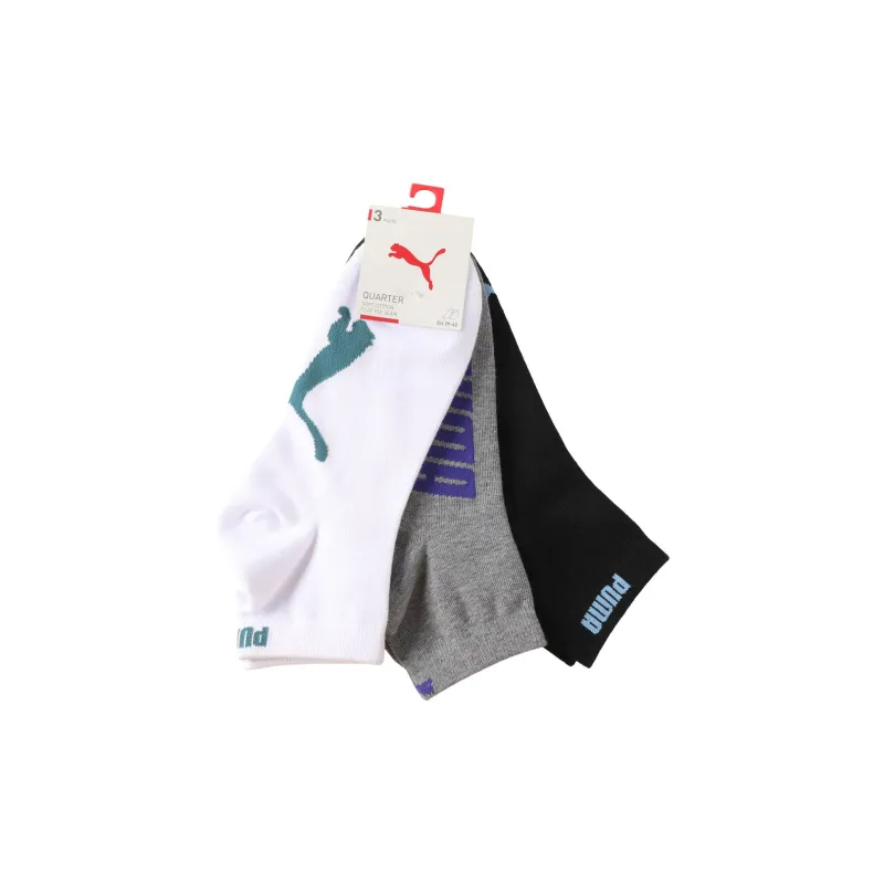 PUMA Mid Calf Socks Unisex 3 Pack-3
