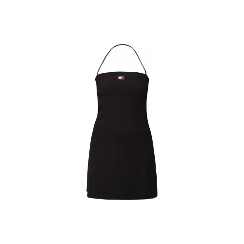 Tommy Hilfiger Slip Dresses Women's Black