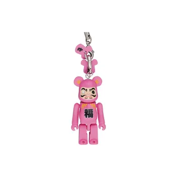 BE@RBRICK BE@RBRICK Happy Dharma Keychains 70% Pink Trend Based Products 5cm