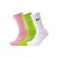 3 Pack (White+Fruit Green+Pink)