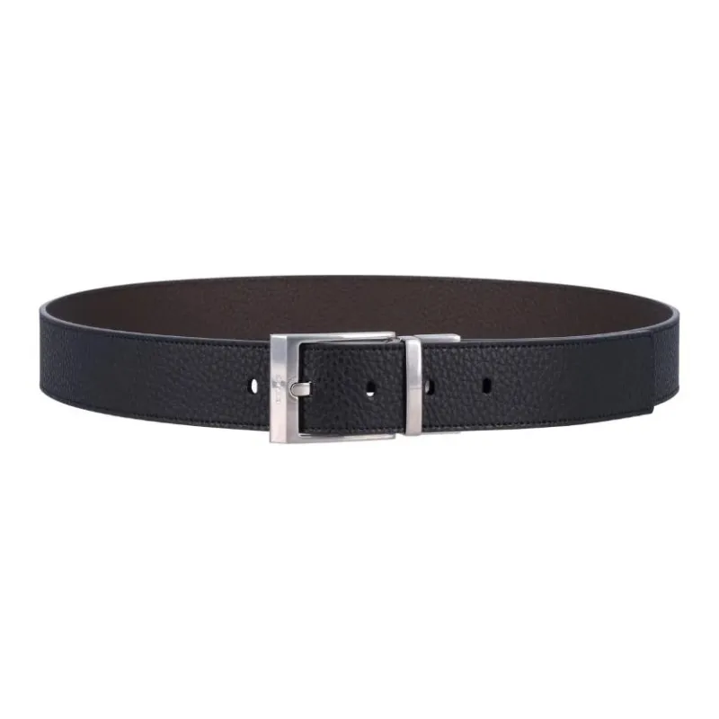 BALLY Shiffie Logo Engraved Belt-1