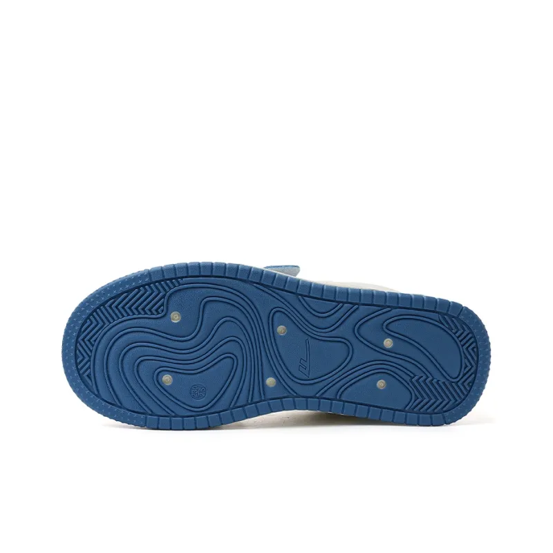 Warrior Warrior Lightweight Low Top Skateboard Shoes Women's Beige Blue 1.0-4