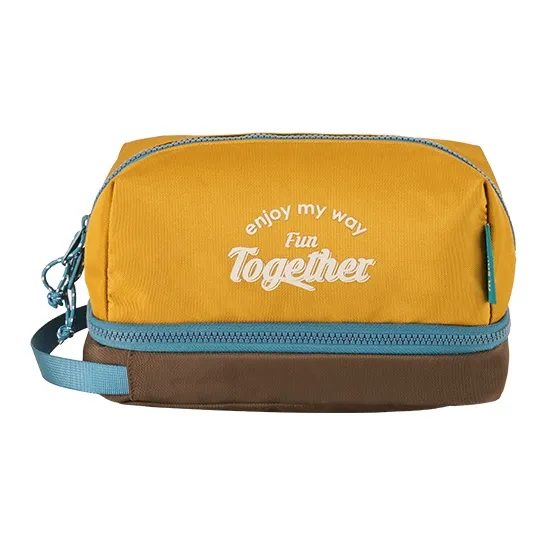 M Square Polyester Toiletry Bag Regular Unisex Multicolor-16