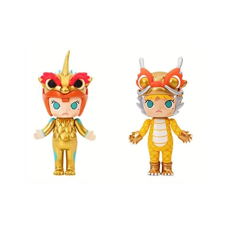 POP MART Molly Imperial Auspicious Beast Collection Blind Box Products Single Mystery Box/Full Box 12 Pcs-3