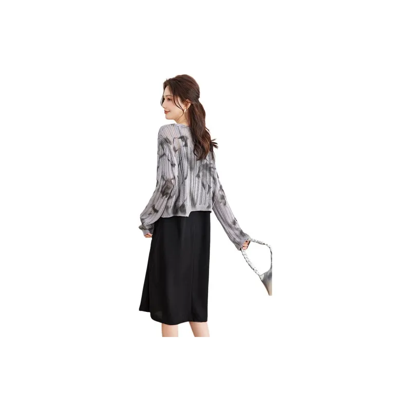 TERRE BLEUE Two Piece Skirt Sets Women's-10