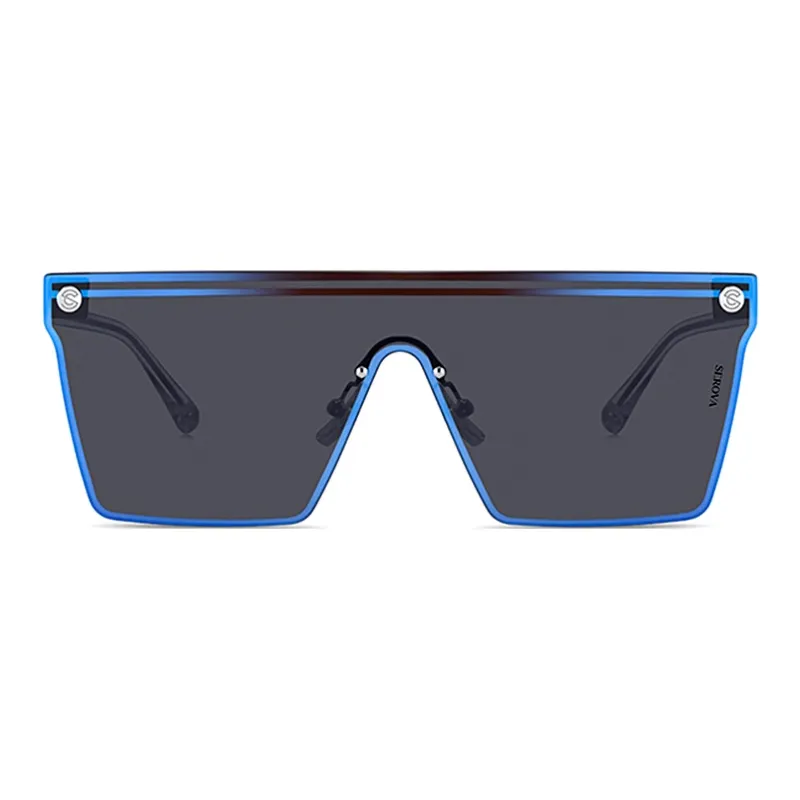 SEROVA Plate Frame Square Sunglasses Unisex-0