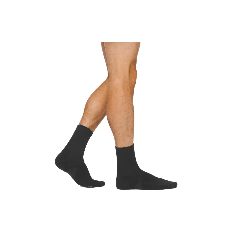 Lululemon T.H.E. Mid-Calf Socks Men's Black Silver-4