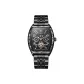 6024B Black Case Black Dial Steel Band