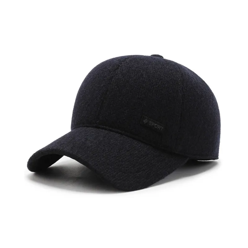 BOOLFEN Woolen Baseball Caps Unisex-0