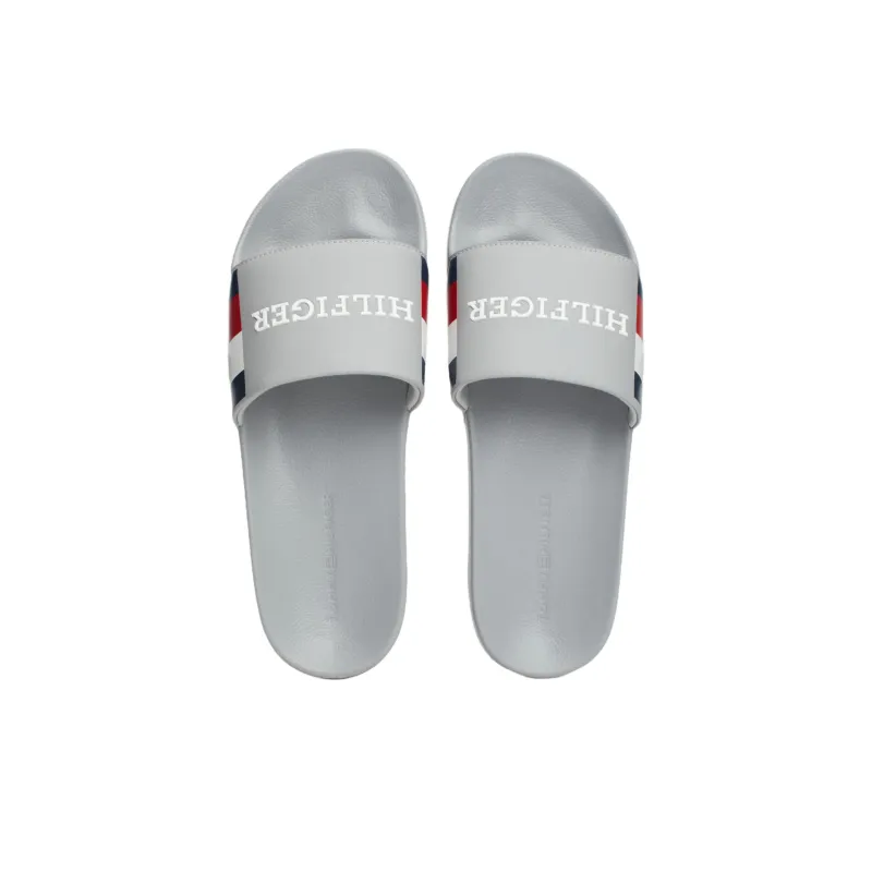Tommy Hilfiger Slide Slippers Men's Gray-3