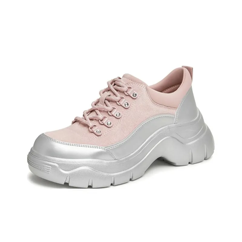 Tata Abrasion Resistant Low Top Chunky Sneakers Women's-9