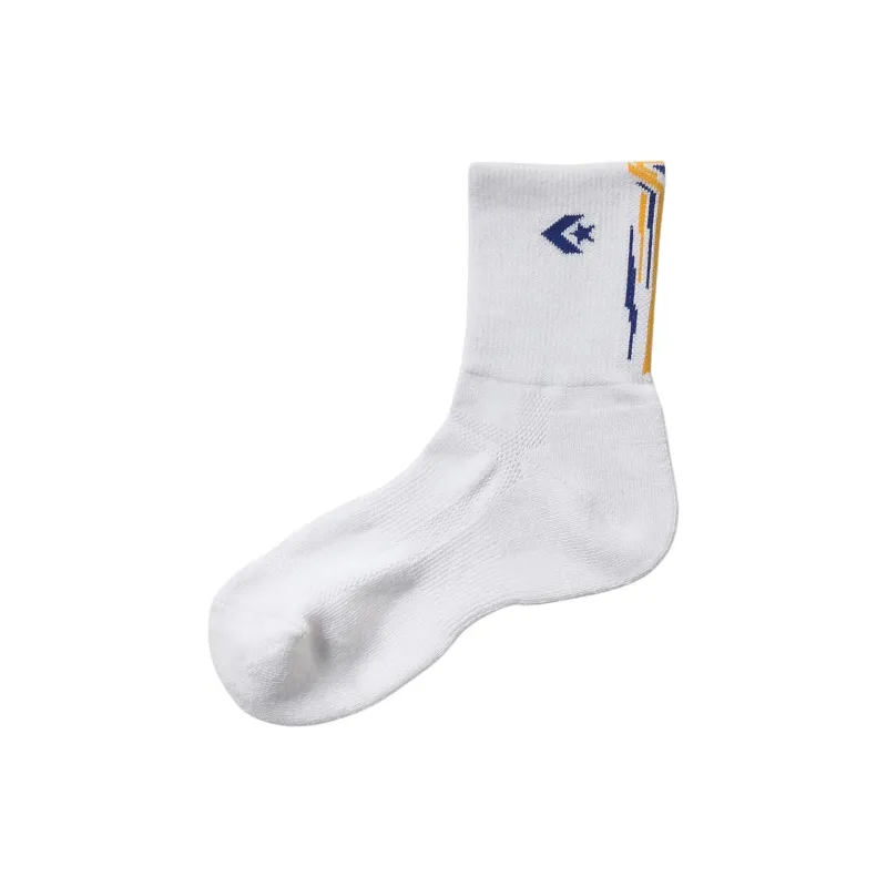Converse Basketball Socks Unisex 1 Pack White-0