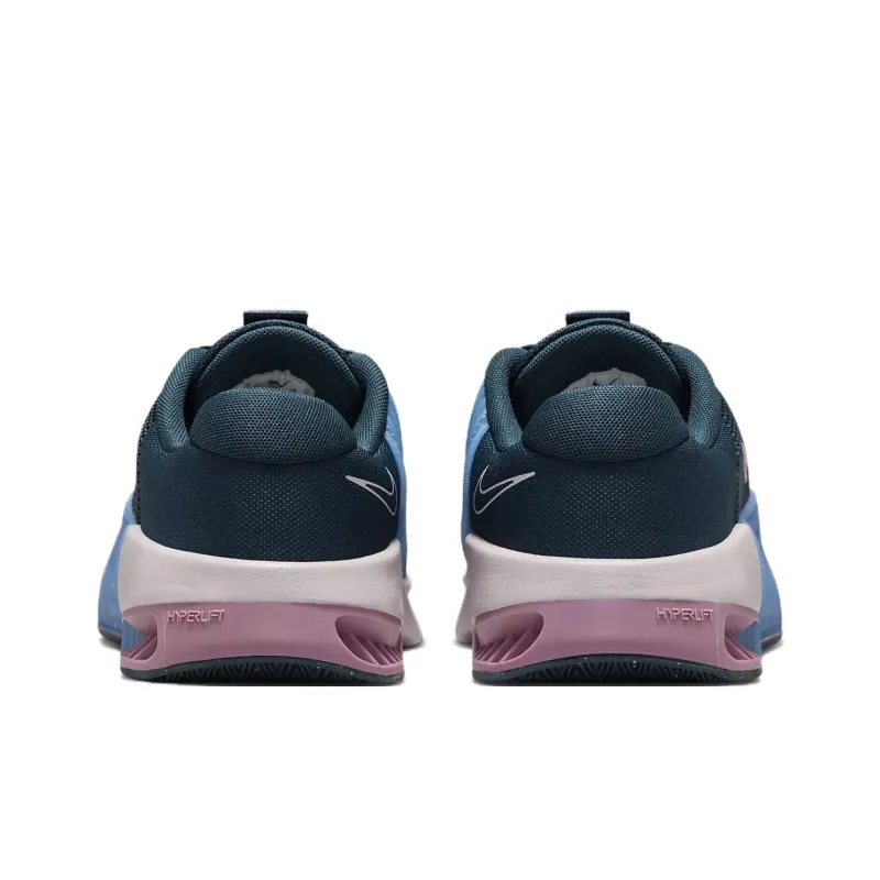 Nike Metcon 9 Anti Slip Wear Resistant Low Top Training Shoes Women's Blue-4