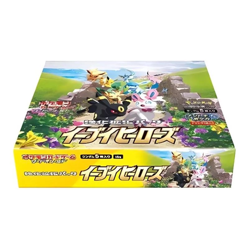 Pokemon Pokémon Tcg Sword & Shield Enhanced Expansion Pack Eevee Heroes Box Korean-2