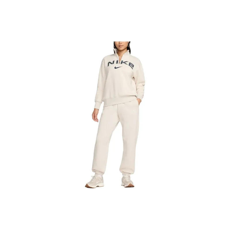 Nike Sportswear Phoenix FleeceLogo FW24 Jacket Women's Ecru-4