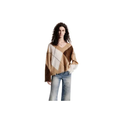 MO&CO Knitwear Women's Camel Apricot