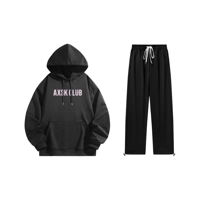 A.X.S.K Sweatshirt Sets Unisex-1