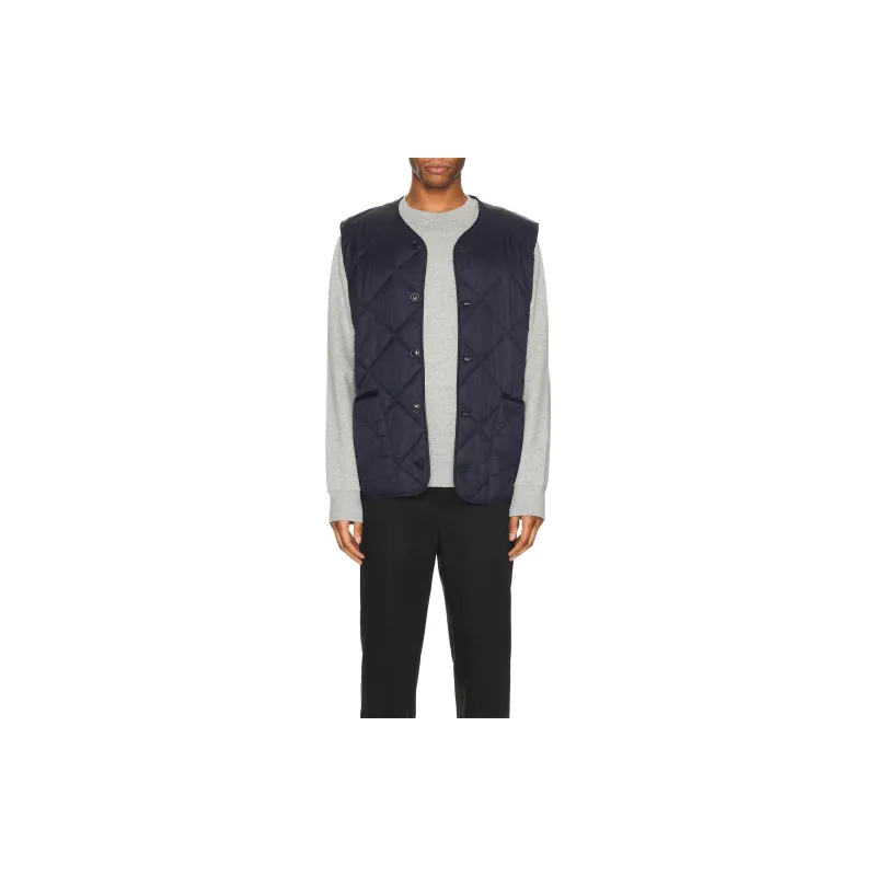 BARBOUR Vests Men Navy Blue-3