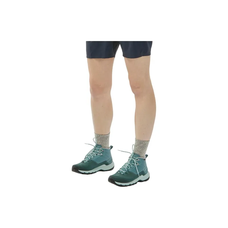 DECATHLON Knee High Socks Unisex 2 Pack Asphalt Gray-1
