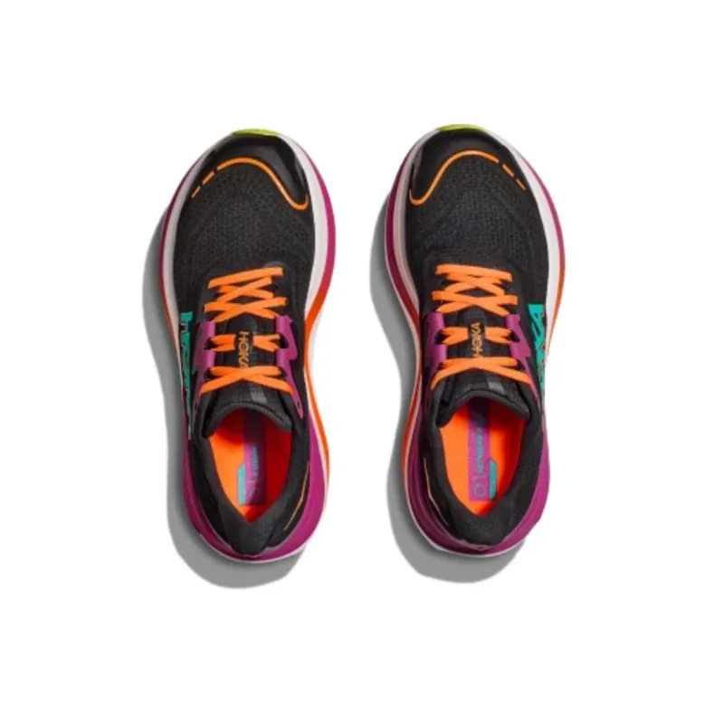 HOKA ONE ONE Skyward X Black Electric Aqua-2
