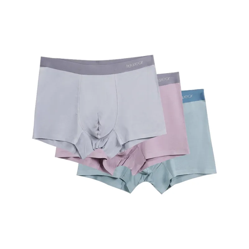 Red Bean Underpants Men's 3 Pack-3