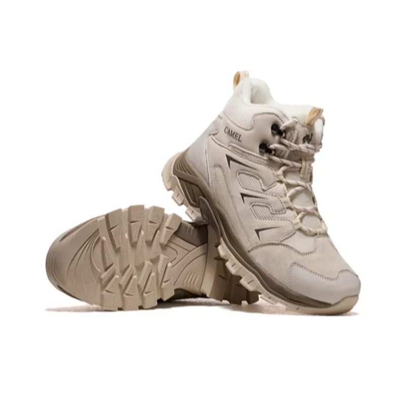 CAMEL Anti-Slip Wear-Resistant High-Top Hiking Shoes Men's-3