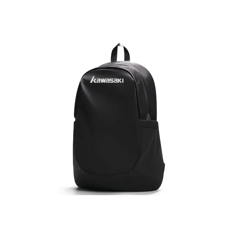 Kawasaki Nylon Fitness Backpack Unisex Light Blue/Black/Ecru-6