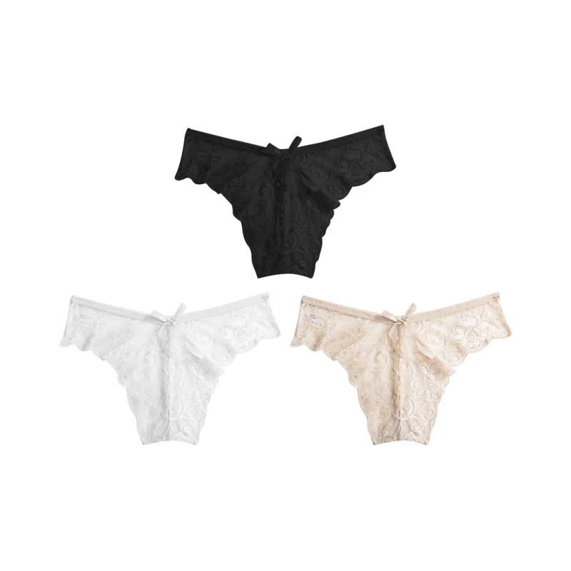 Flowers In Water Underpants Women's 3 Pack-1