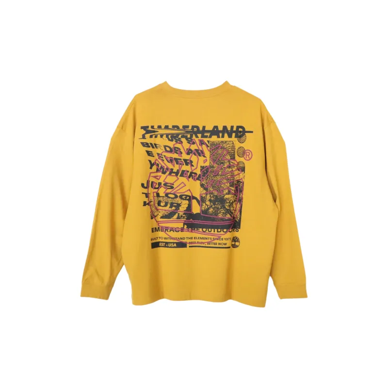Timberland T Shirt Unisex Yellow-1