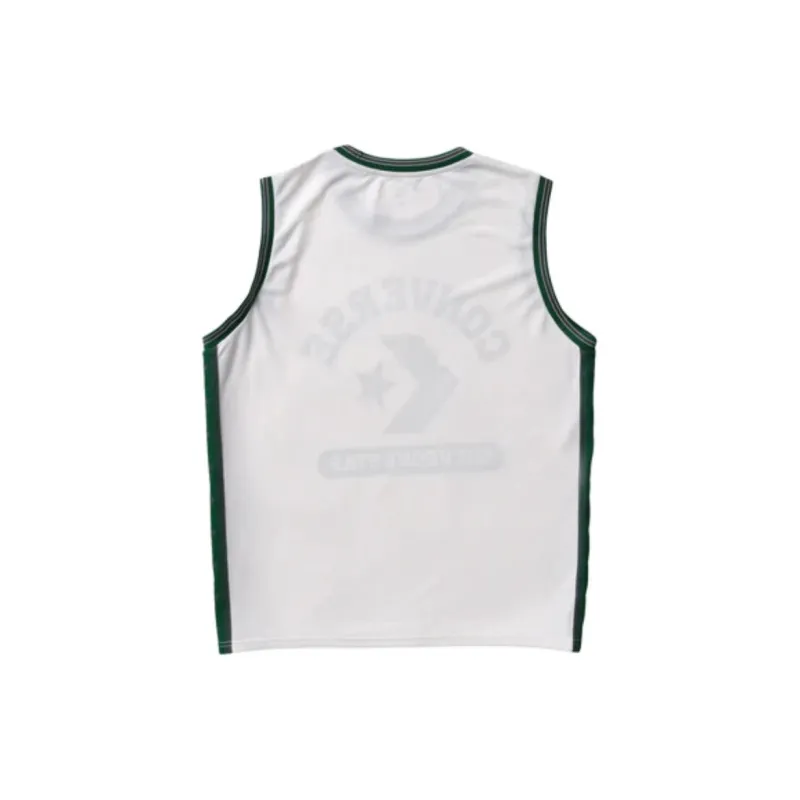 Converse Tank Tops Men's White/Green-1