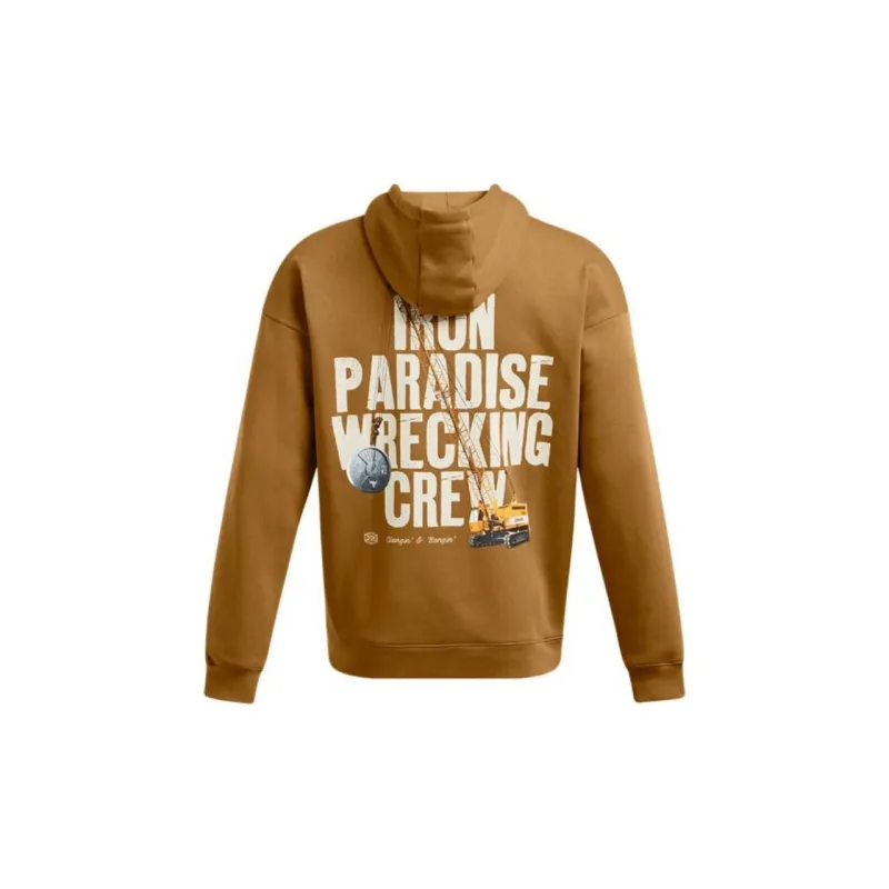 Under Armour Johnson Project Rock Sweatshirt Men's Ochre Yellow-1