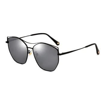 SEROVA Alloy Metal Round Sunglasses Unisex