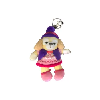 Disney CookieAnn Christmas Cake Winter Day Cake Dolls Plush Pendant 11cm High
