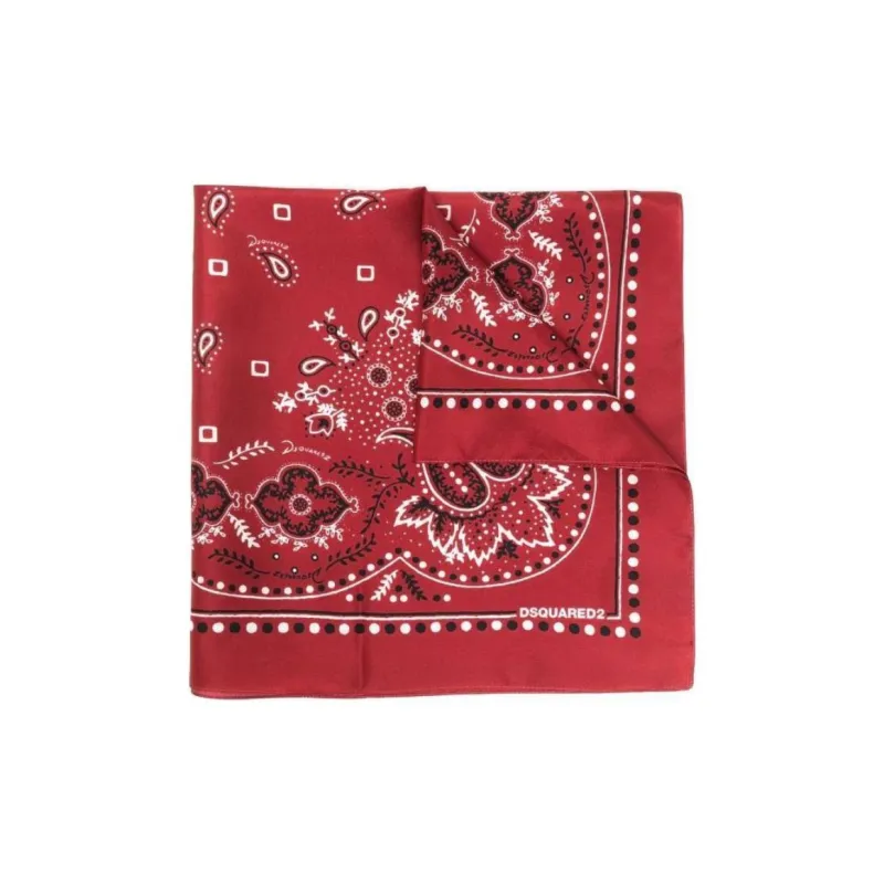 DSQUARED 2 Paisley Print Scarf-1