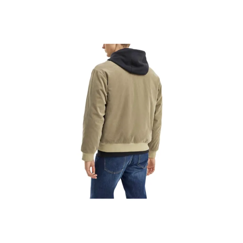 Skechers Puffer Jacket Men's Kelp Umber-3