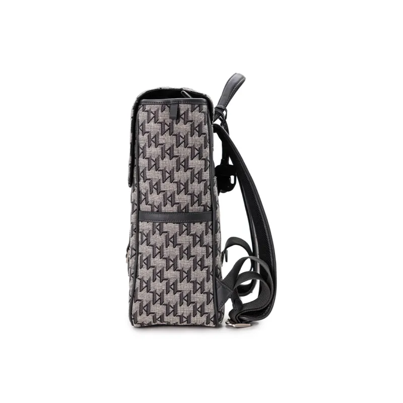 KARL LAGERFELD Polyester Backpack Women's Gray-2
