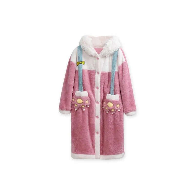 Flowers in water Women's Nightgowns-1