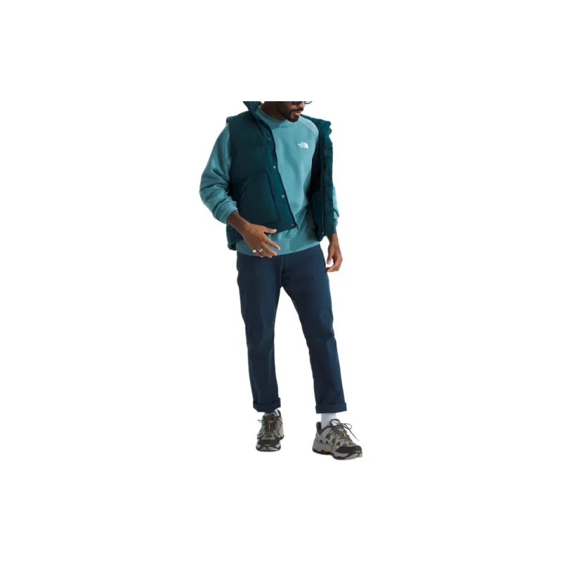 THE NORTH FACE Evolution Crew Sweatshirt Men's Seaweed Blue-3