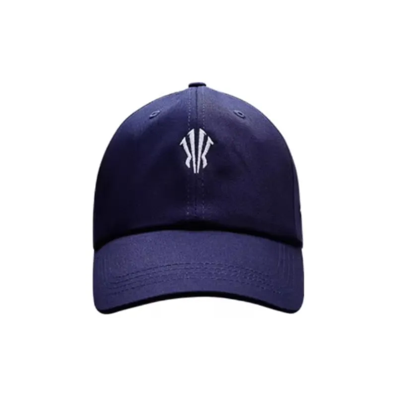 Anta Cotton, Polyester Baseball Caps Unisex Steel Blue-0