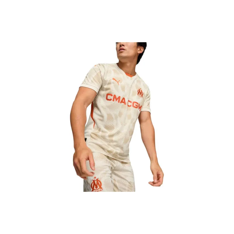 PUMA Olympique De Marseille Soccer Jerseys Men's Umber-2
