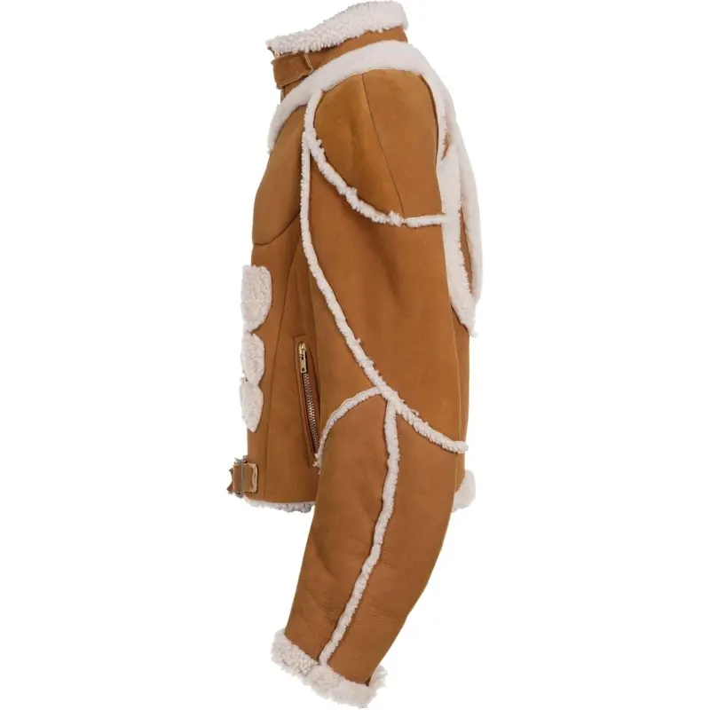 NATASHA ZINKO Camping Shearling Jacket-2