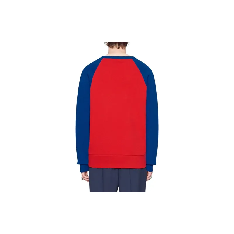GUCCI Cotton Jersey Sweatshirt With GUCCI Logo-3