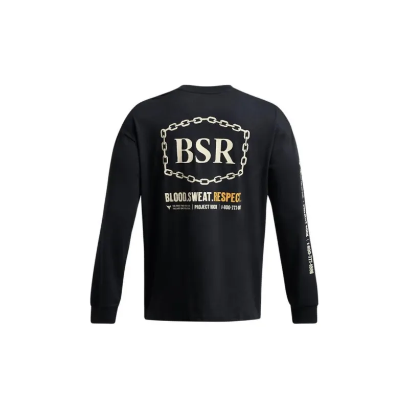Under Armour Johnson Project Rock T Shirt Men's Black-1